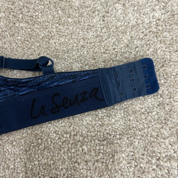 La Senza Remix Bra Navy Blue Size 32C - Picture 4 of 7